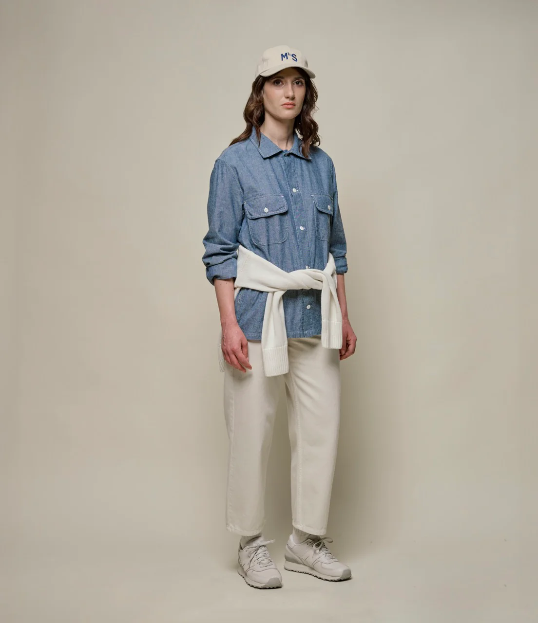 Authentic Cotton Chambray Long Sleeve Shirt - Image 5