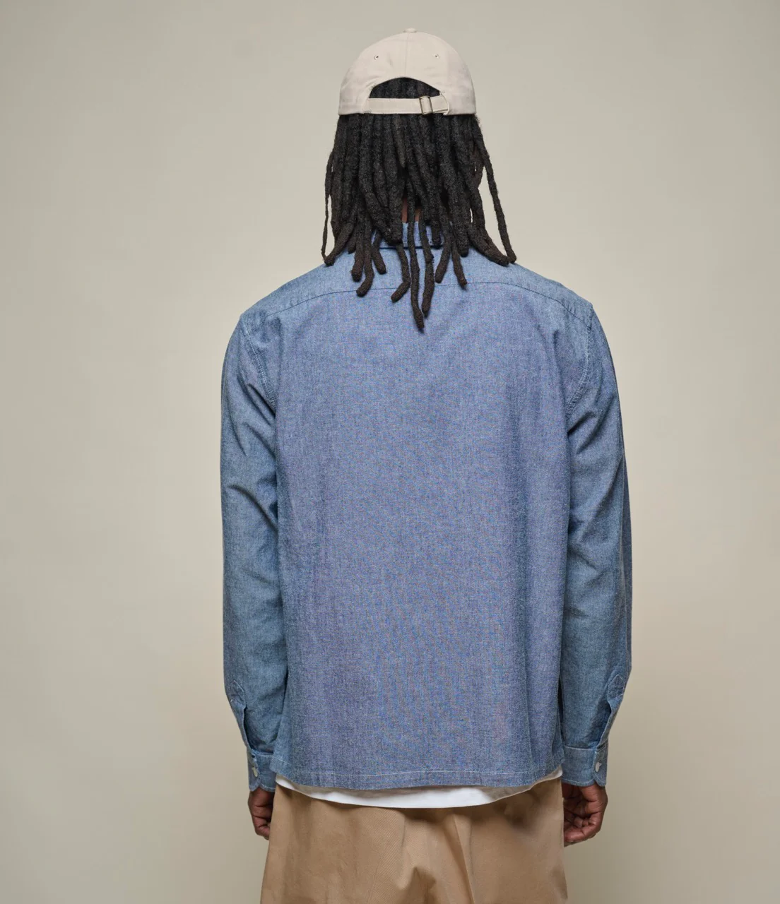 Authentic Cotton Chambray Long Sleeve Shirt - Image 6