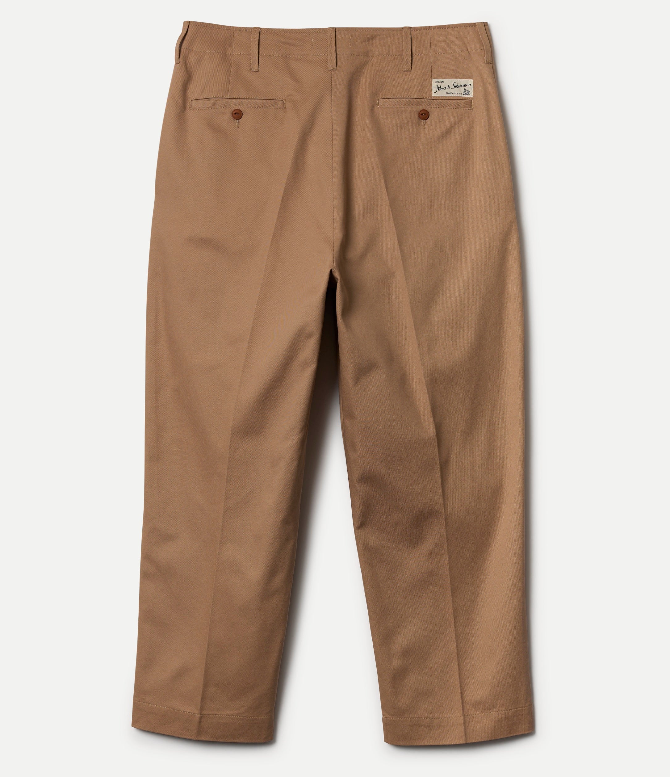 1920s Cotton Twill Worker Chino - Image 3