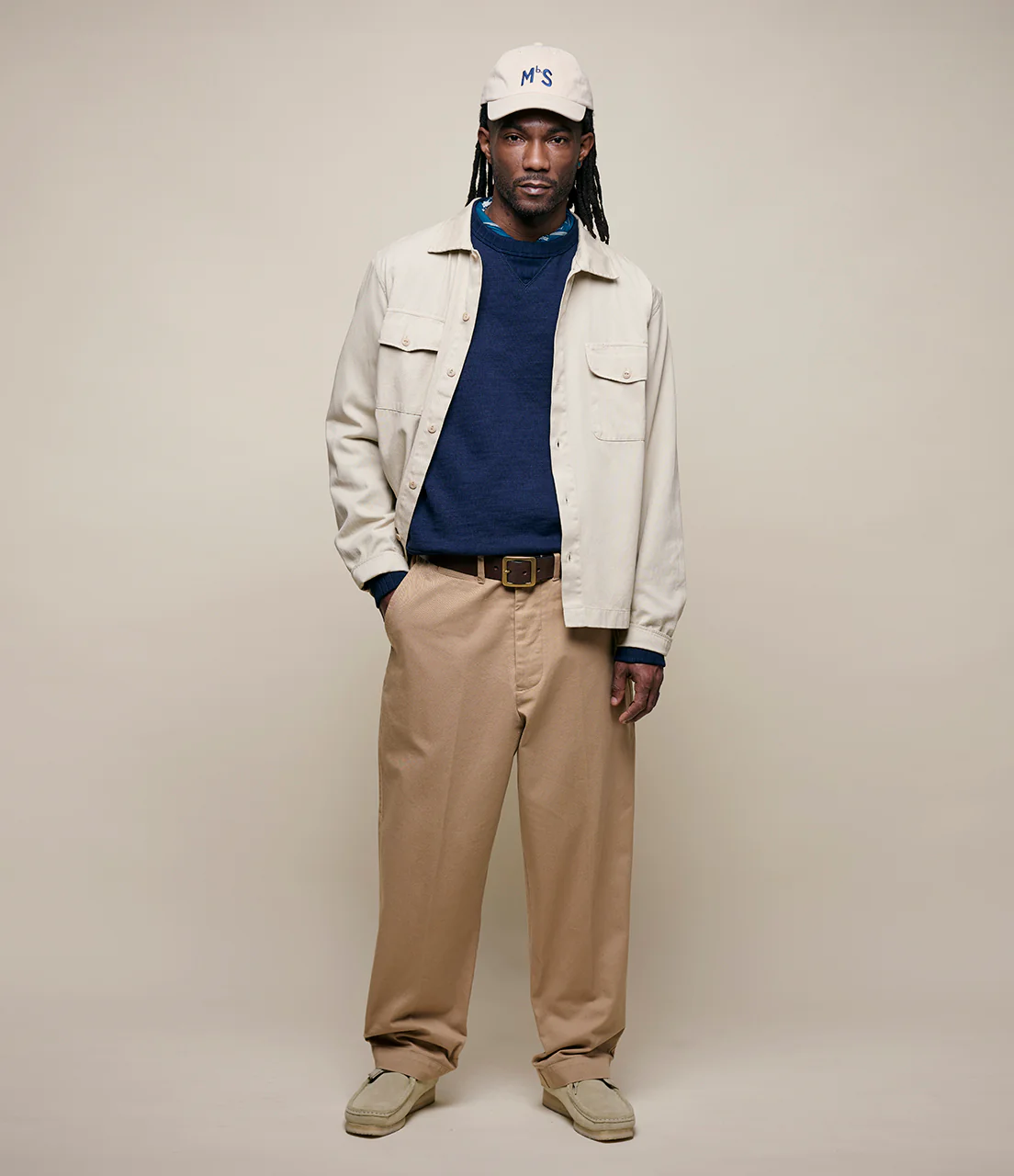 1920s Cotton Twill Worker Chino - Image 4