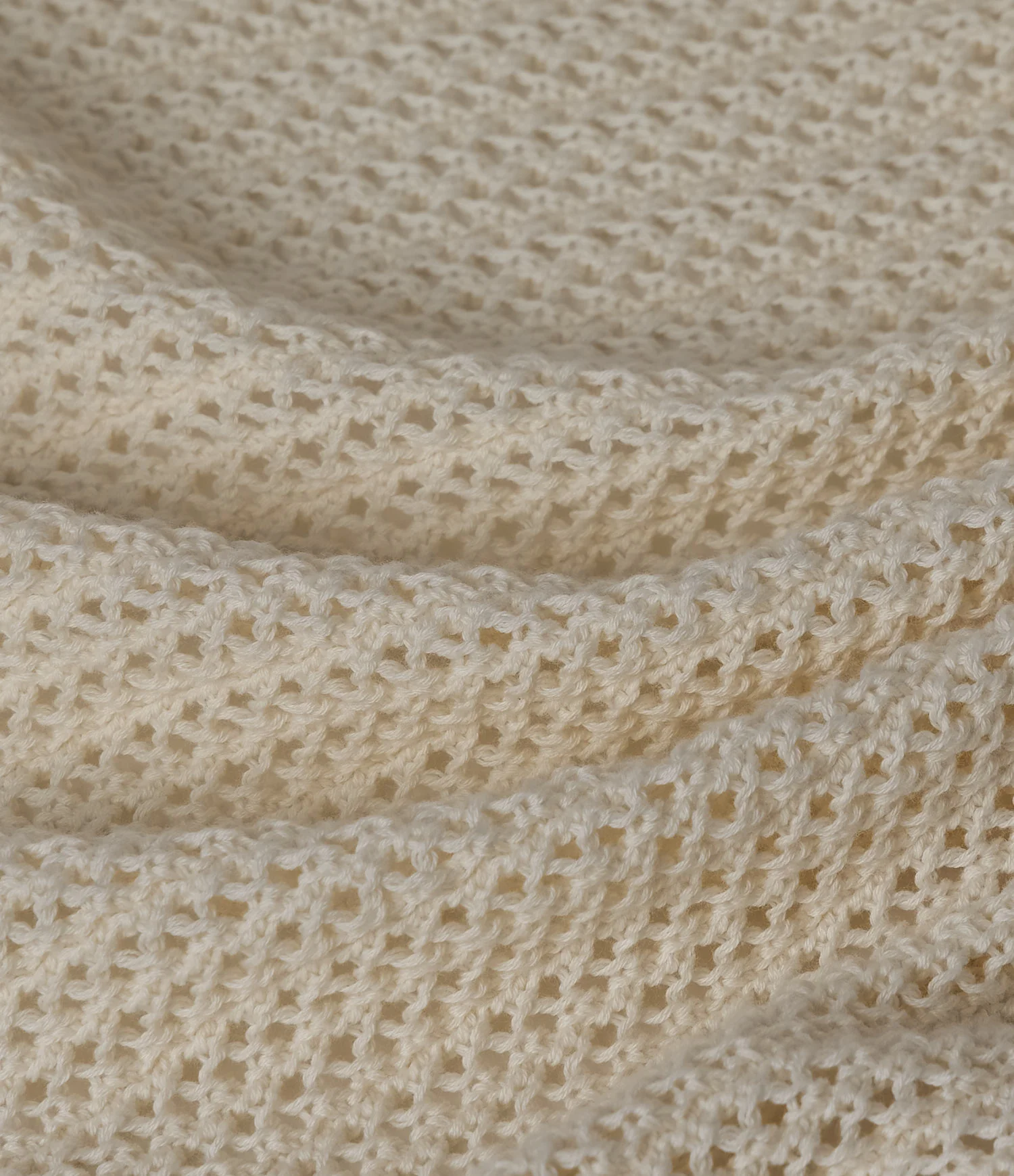 1960s Crochet Cotton Short Sleeve Shirt - Image 3