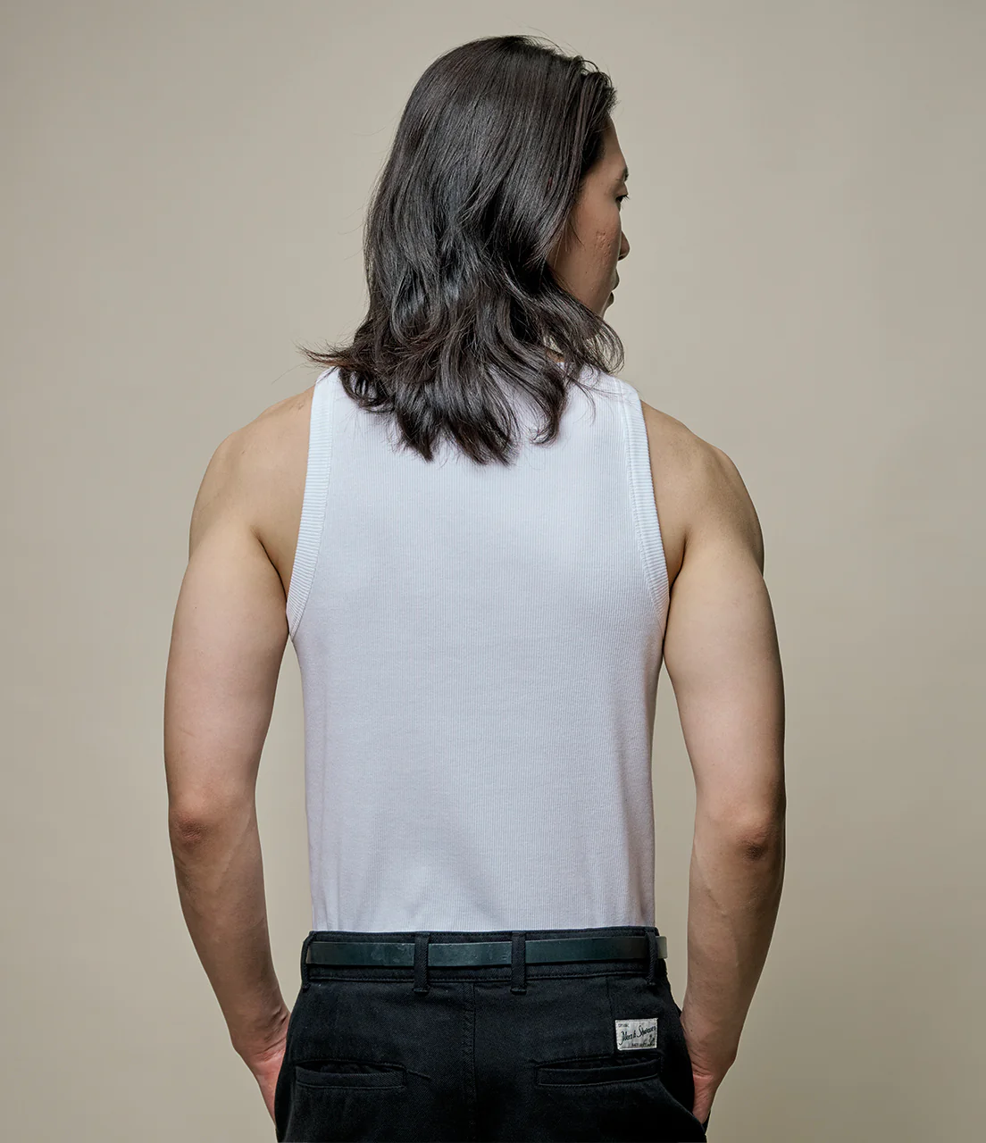 Iconic Ribbed Cotton Tank Top - Image 3