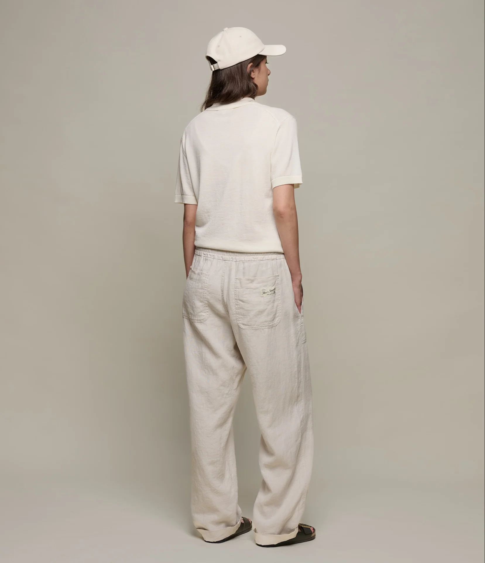 Refined Merino Wool Short Sleeve Women's Polo Shirt - Image 6