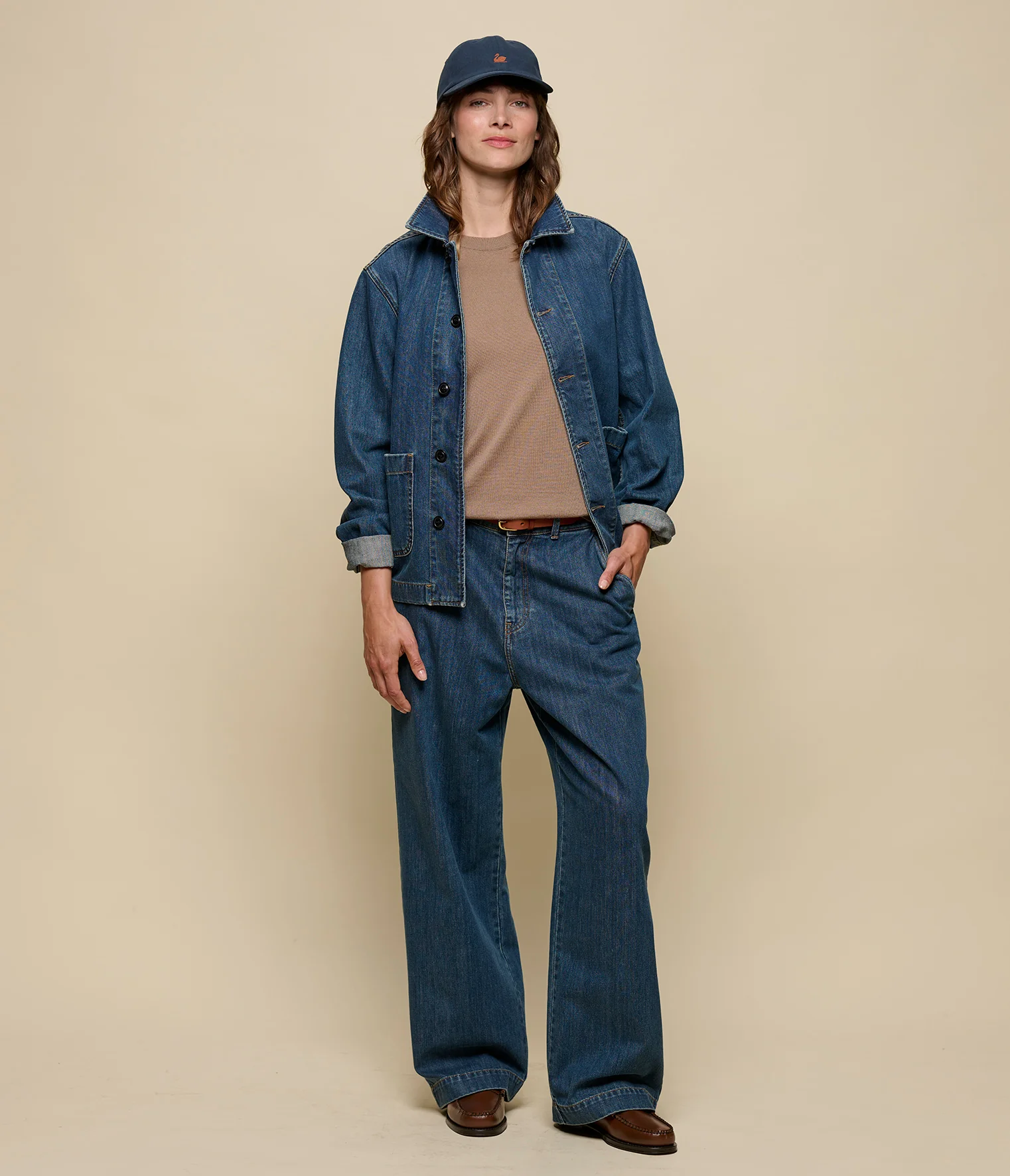 Refined Merino Wool Short Sleeve Women's T-Shirt - Image 6