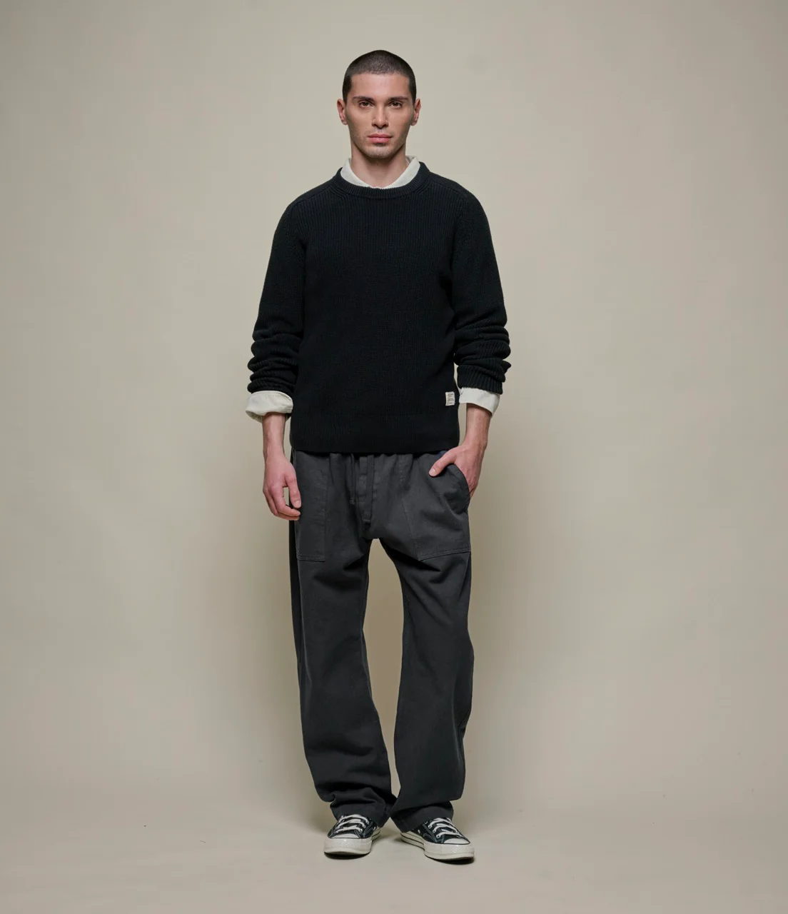 Workers's Cotton Twill Drawstring Pants - Image 5
